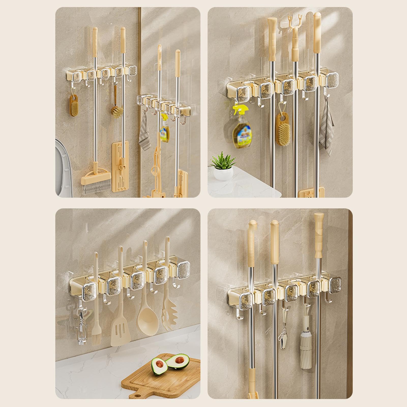 ほうき掛け　　アップダングリップ モップ ほうき ホルダー」の人気商品一覧 | 安い商品を通販サイトから